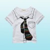 Wholesale 2011 summer boy t-shirt with graphic pattern child clothing
