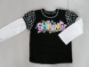 Wholesale Bobra 100%cotton girl t-shirt girl wear