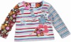 Wholesale child stripy long sleeve tee 11135#
