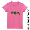 Wholesale children's short sleeve cute t-shirt of 100% cotton