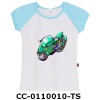 Wholesale 2011 Children's Short-sleeve T-shirt of Cotton