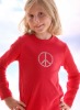 Wholesale Girls Peace Sign T Shirt