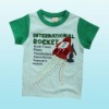 Wholesale 100% cotton casual children t-shirt