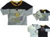 Wholesale fresh style long sleeve boys tshirt
