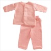 Wholesale organic cotton baby clothes/ rompers six pcs gift box