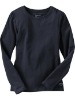 Wholesale Children long sleeve blank cotton T-shirt