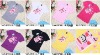 Wholesale New style girls' T-shirt/lady short sleeve t-shirt /cotton T-shirit