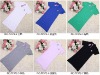 New style girls' T-shirt/lady short sleeve t-shirt /cotton T-shirit