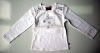 Wholesale Girl's Knit Long Sleeve T-shirt