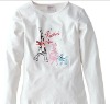 Wholesale 100% bamboo baby girl's t-shirts / fashion & popular long sleeve t-shirt