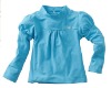 Wholesale bamboo / organic cotton baby girl's t-shirts / fashion & popular t-shirt