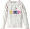 Wholesale 100% cotton baby girl's t-shirts / fashion & popular t-shirt