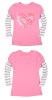 Wholesale new design girl's T-shirt