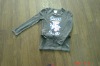 Wholesale girls' printed t-shirt
