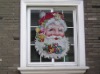 Wholesale 3D glitter window sticker Christmas decoration