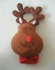 Wholesale decorative christmas door reindeer, door hanging christmas reindeer, Promotional Xmas snowman toys