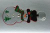 Wholesale newest xmas felt decorative door hanging