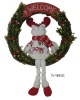 Wholesale artificial christmas wreath