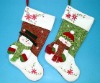 Wholesale Non-woven fabric christmas sock