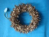 Wholesale christmas glitter wreath ornament