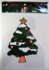 PVC christmas window sticker