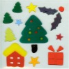 Wholesale handmade christmas window stickers(LD-B2386)