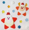 Wholesale Christmas TPR window gel sticker