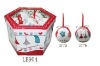 Wholesale Christmas Box Set Ornament with pvc window cover