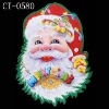Wholesale Santa christmas window sticker