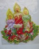 Wholesale Christmas candles stickers