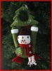 Wholesale Holiday christmas door hanging decorations