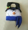 Wholesale decorative christmas door snowman, door hanging christmas snowman, Promotional Xmas snowman toys
