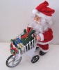 Shopping christmas santa