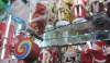 Ropedancing christmas santa claus