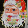 Wholesale Santa christmas window sticker
