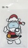 Wholesale PVC Sticker for Christmas Decoration, size 15*25*0.2cm, conform to EN71