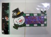Wholesale PVC christmas window sticker