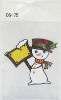 Wholesale PVC Sticker for Christmas Decoration, size 15*25*0.2cm, conform to EN71