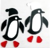 Wholesale animal for Christmas decoration in TPR window self-adhesive gel sticker