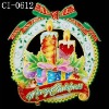 Wholesale glitter christmas window sticker