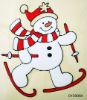 Wholesale christmas jel window sticker