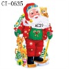 Wholesale santa christmas window sticker