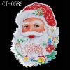 Wholesale Santa christmas window sticker