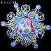 Wholesale snowflake christmas window sticker