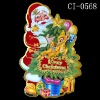 Wholesale Santa christmas window sticker