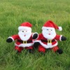 Wholesale Cheap! Plush Santa Christmas tree Ornaments