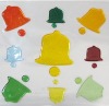 Wholesale Christmas TPR window gel sticker