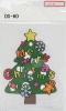 Wholesale PVC Sticker for Christmas, size 15*25*0.2cm, conform to EN71