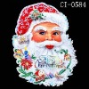 Wholesale Santa christmas window sticker