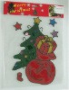 Wholesale lovely PVC window stickers for christmas decro. (LD-M067)